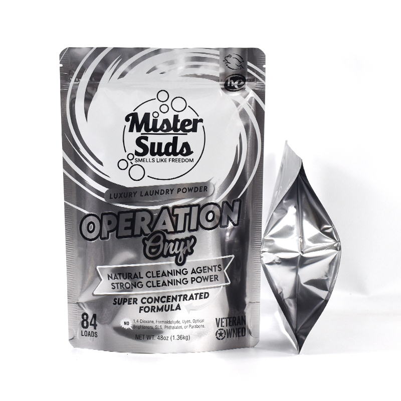 High End Customized Stand up Pouch with Zipper for Luxury Laundry Powder - image 2