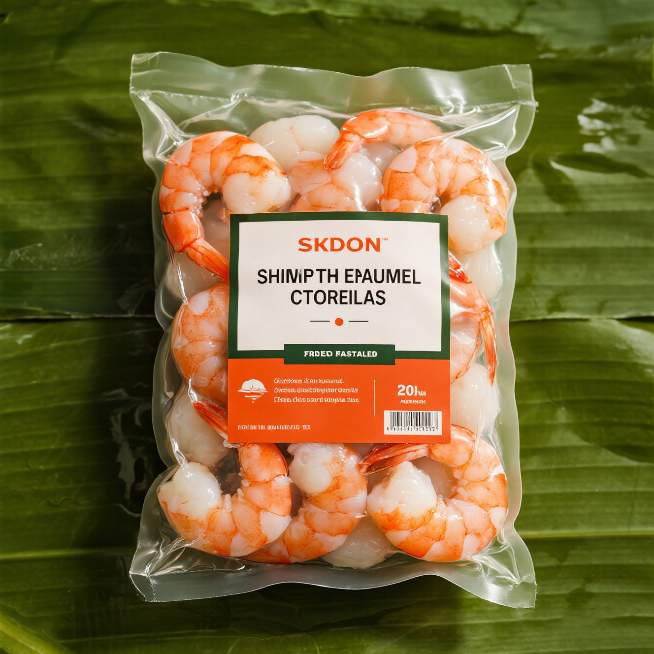 Customized Frozen Vacuum Food Packaging Bag for Shrimp Meat Seafood - image 3