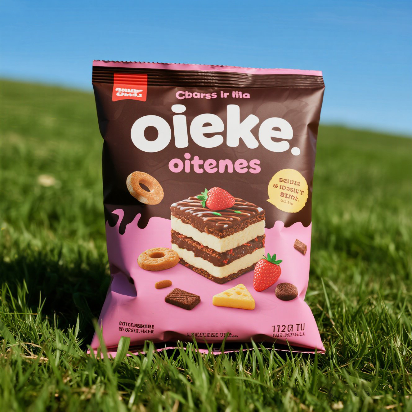 Customized Smell Odor Proof Back Side Seal Pillow Pouch for Puffed Food Mylar Bag - image 4