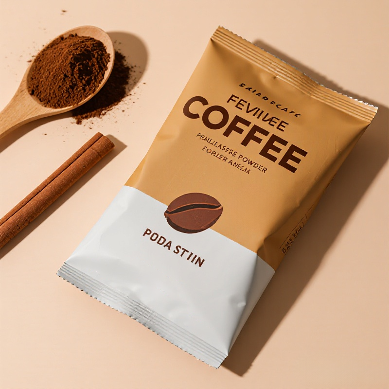 Customized Gravure Printing Aluminum Foil Back Middle Seal Bag for Coffee Powder - image 7