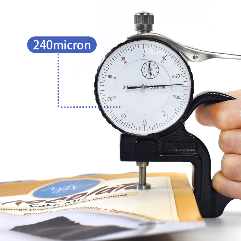 Customized Food Packaging Stand up Pouch with Ziplock for Cake Mix - image 8