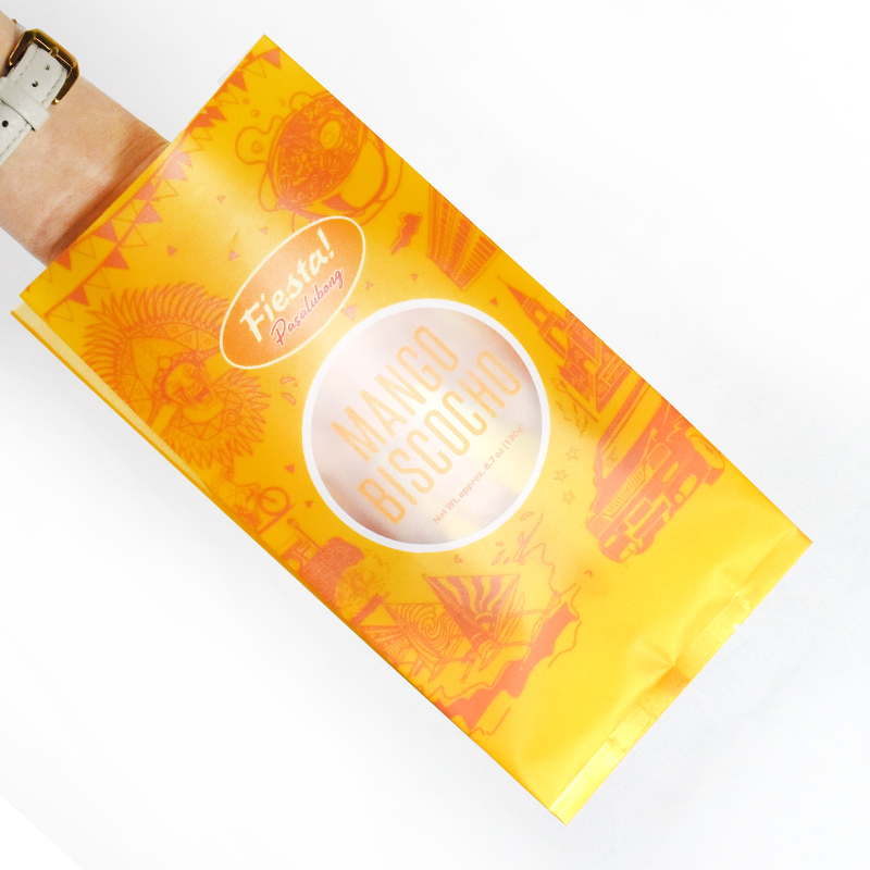 Custom Food Packaging Bags Side Gusset Bag with Window - image 4