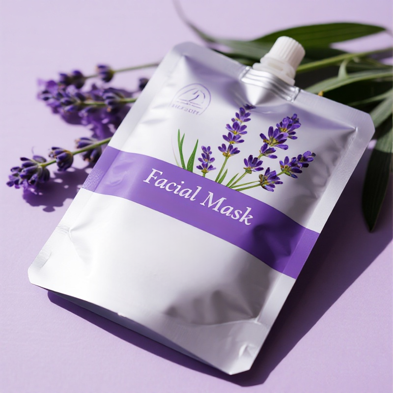 Customized Own Design Logo Stand up Pouch with Spout for Skin Care Facial Mask - image 7