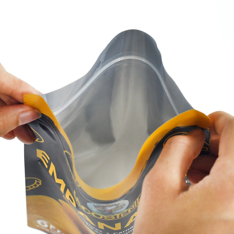 Low MOQ Custom Printed Stand up Pouch Doypack Bag for Frozen Food - image 5