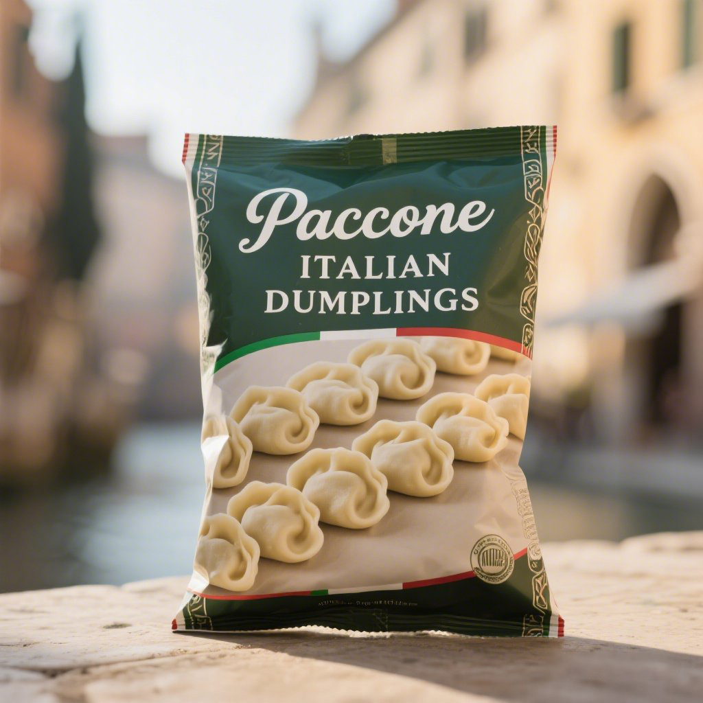 Custom Printed Totally Personalized Keep Frozen Vacuum Bag for Italian Dumplings - image 3