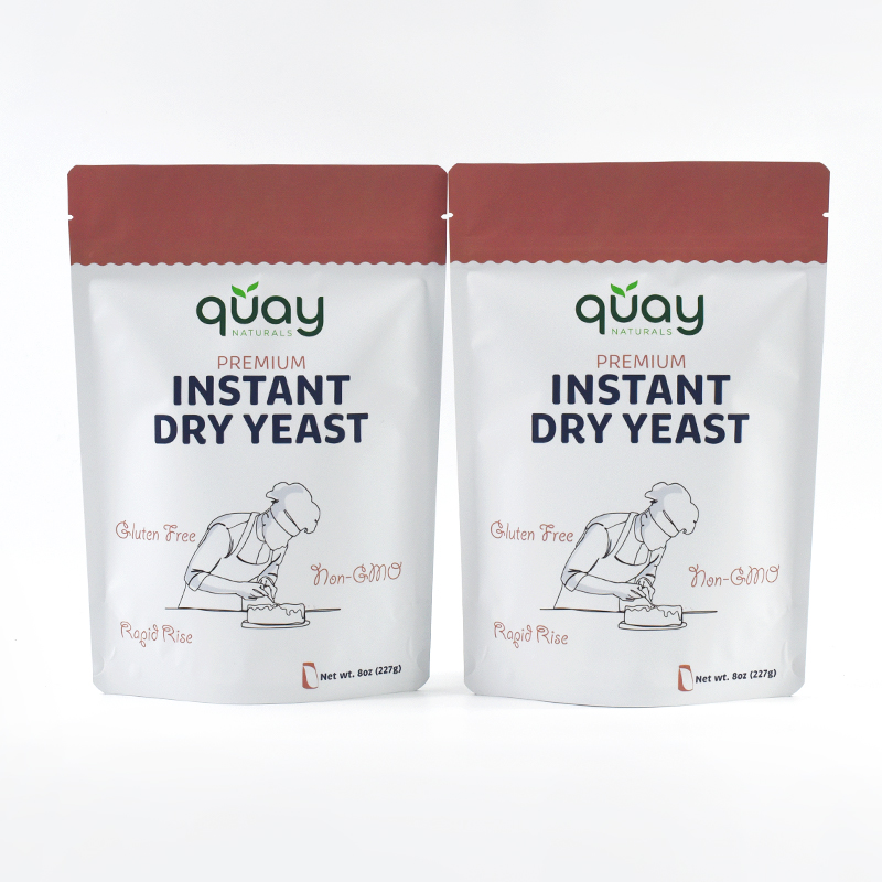 New Trend Customized Soft Touch Film Stand up Pouch for Instant Dry Yeast - image 3