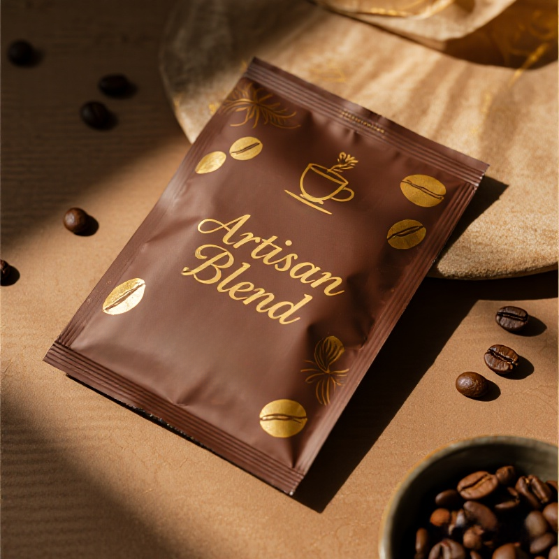 Custom Printed Glossy or Matte Finish Flat Pouch for Matcha Powder Coffee Powder - image 7