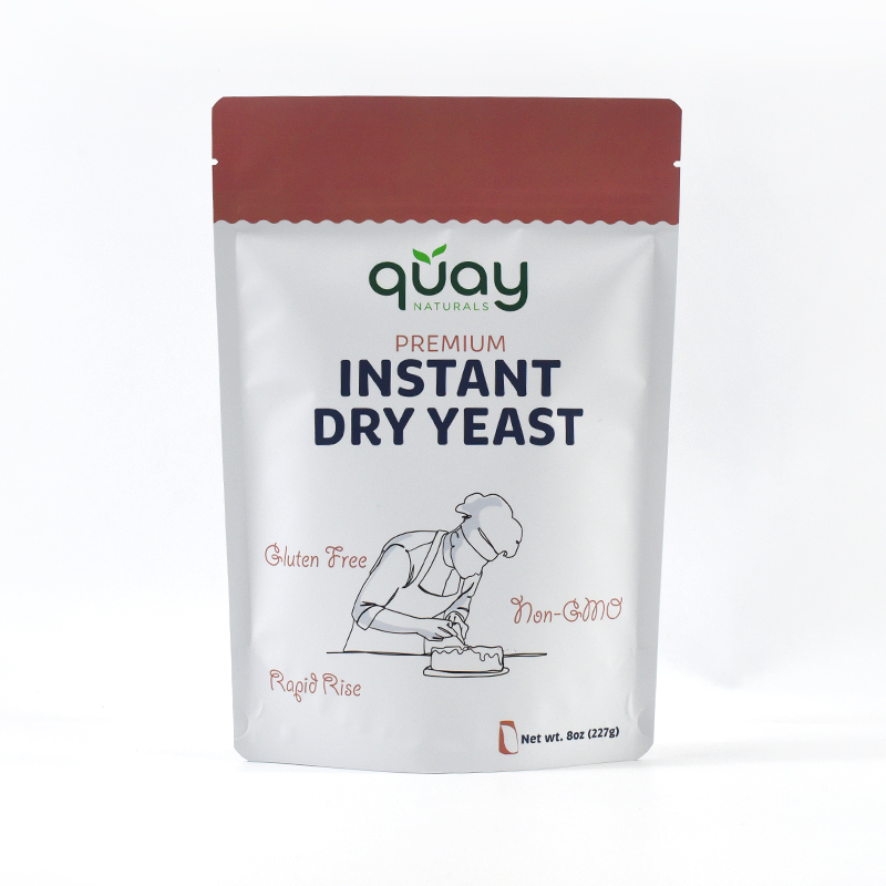 New Trend Customized Soft Touch Film Stand up Pouch for Instant Dry Yeast - image 2