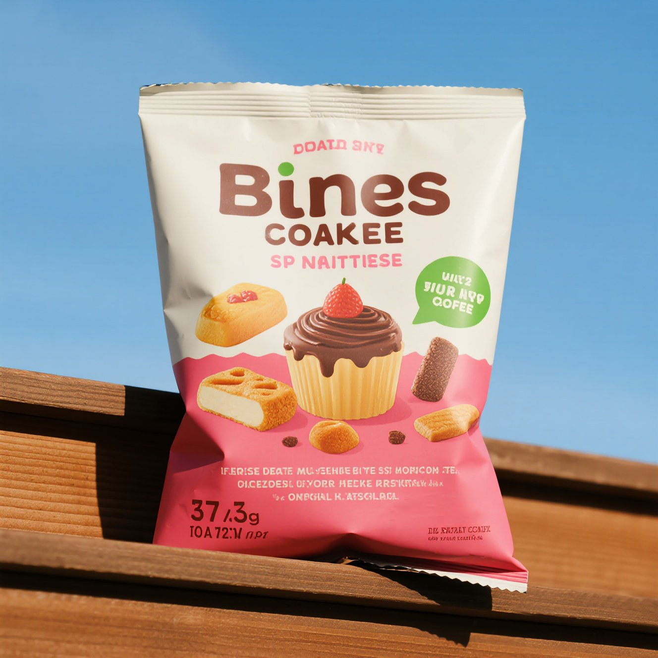 Customized with Lables and Design Back Side Seal Bag for Nuts Cookie Potato Chips - image 6