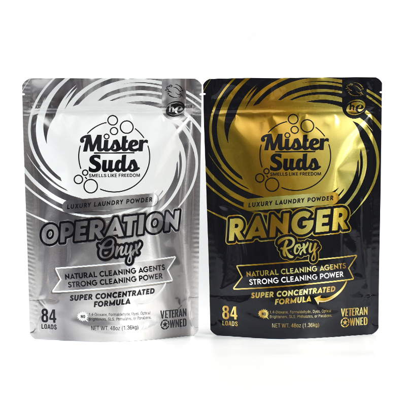 High End Customized Stand up Pouch with Zipper for Luxury Laundry Powder - image 5