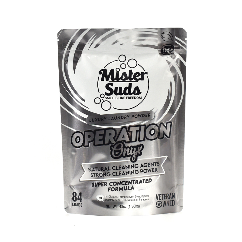 High End Customized Stand up Pouch with Zipper for Luxury Laundry Powder - image 3