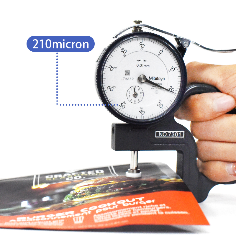 Customzied Series Heat Seal Matte Finish Three Side Sealing Bag for Seasoning Condiment - image 7
