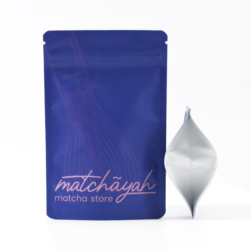 Customized Matcha Powder Stand up Pouch with Resealable Zipper - image 3
