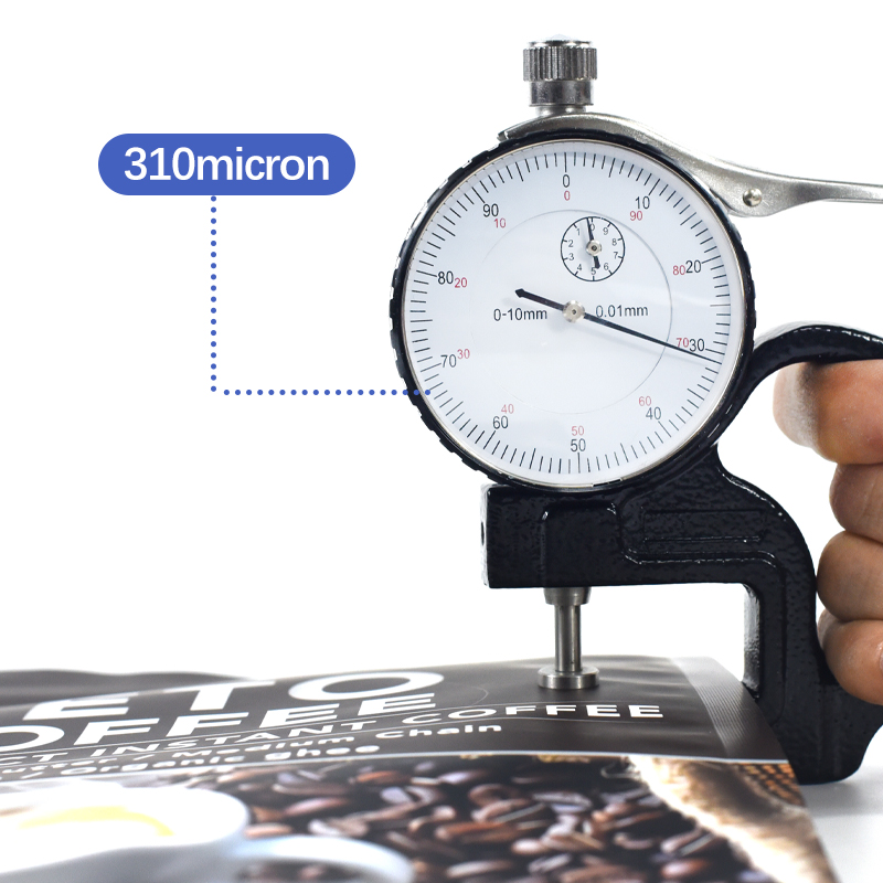 Custom Aluminum Foil Stand up Zipper Pouch for KETO Coffee - image 4