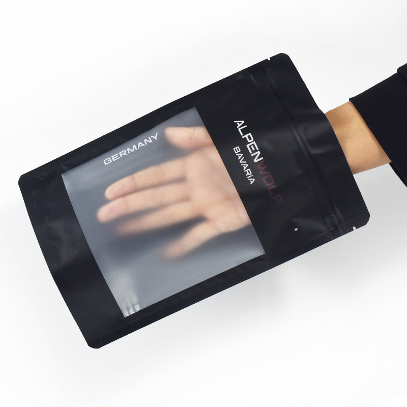 XTD Customized Matte Stand up Pouch with Frosted Window&Air Hole - image 5