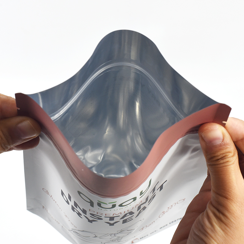 New Trend Customized Soft Touch Film Stand up Pouch for Instant Dry Yeast - image 6