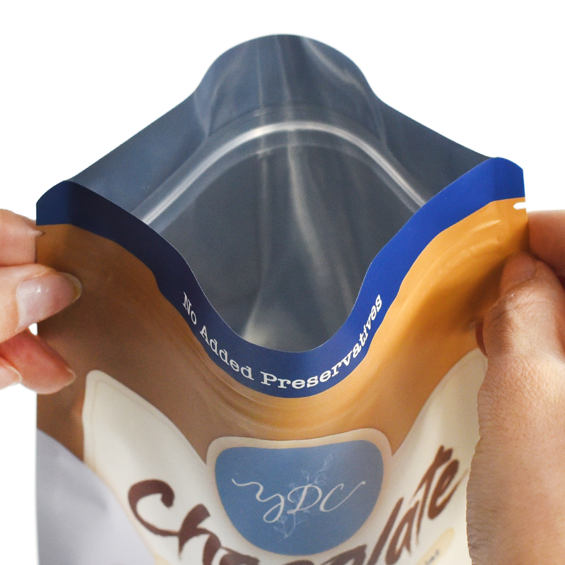 Customized Food Packaging Stand up Pouch with Ziplock for Cake Mix - image 7