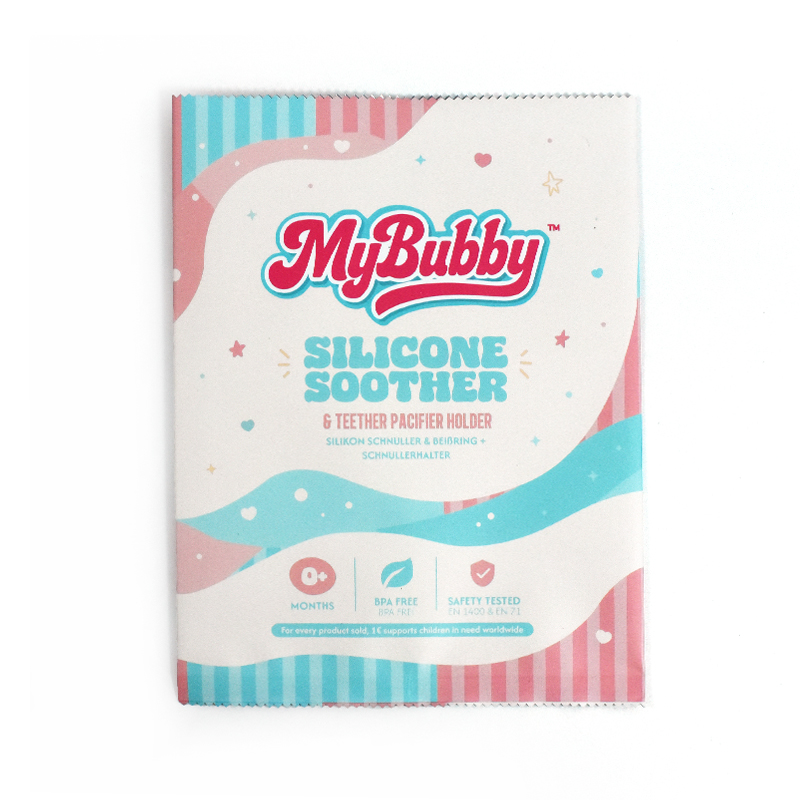 FDA Approved Food Packaging Bags Back Seal Bag for Baby Products