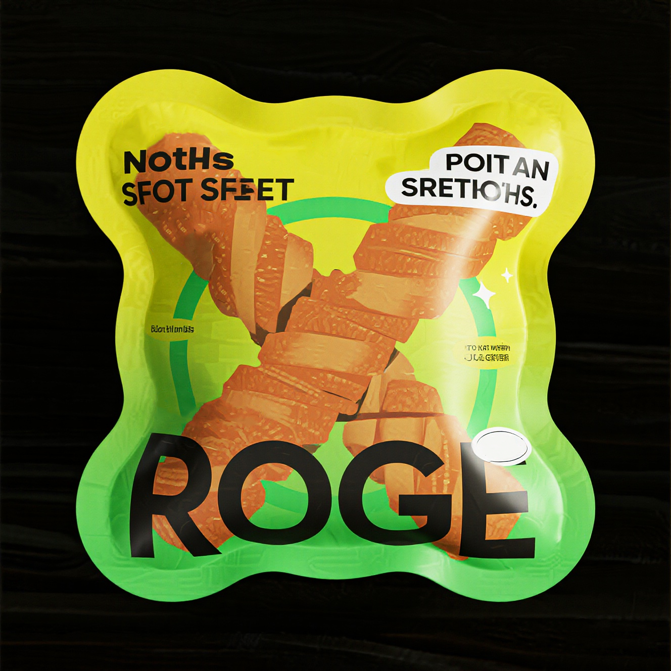 Customized Die Cut Shaped Pouch with Window for Pet Food Pet Snacks - image 6