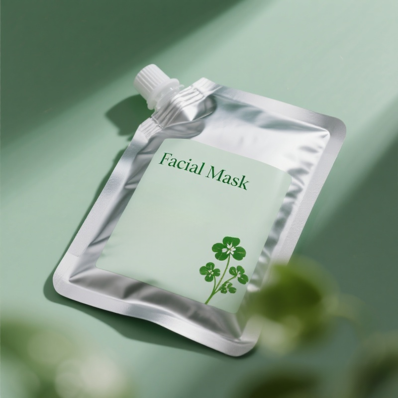 Customized Leakproof Standing Refillable Spout Pouches for Facial Mask - image 6