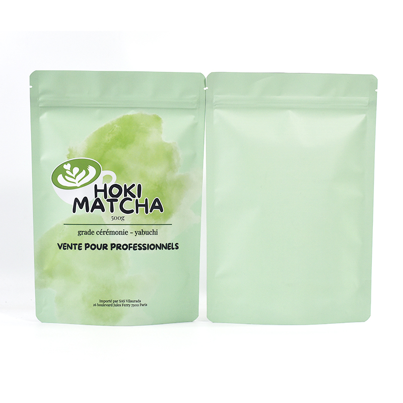 Customized Food Grade Stand up Pouch|Matcha Powder Bag|XTD - image 3