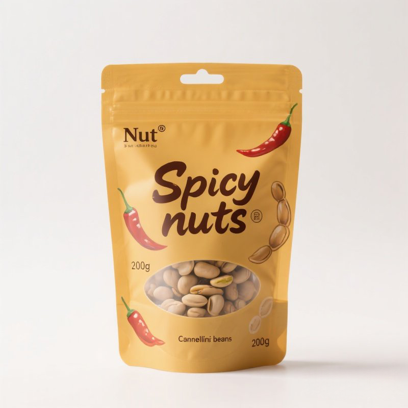   Custom Printed Smell Proof Cookie Plastic Packaging Stand up Pouch with Window - image 3