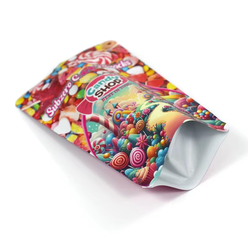 Low MOQ Food Grade Plastic Packaging Bags with Custom Design for Sweet Candy - image 4