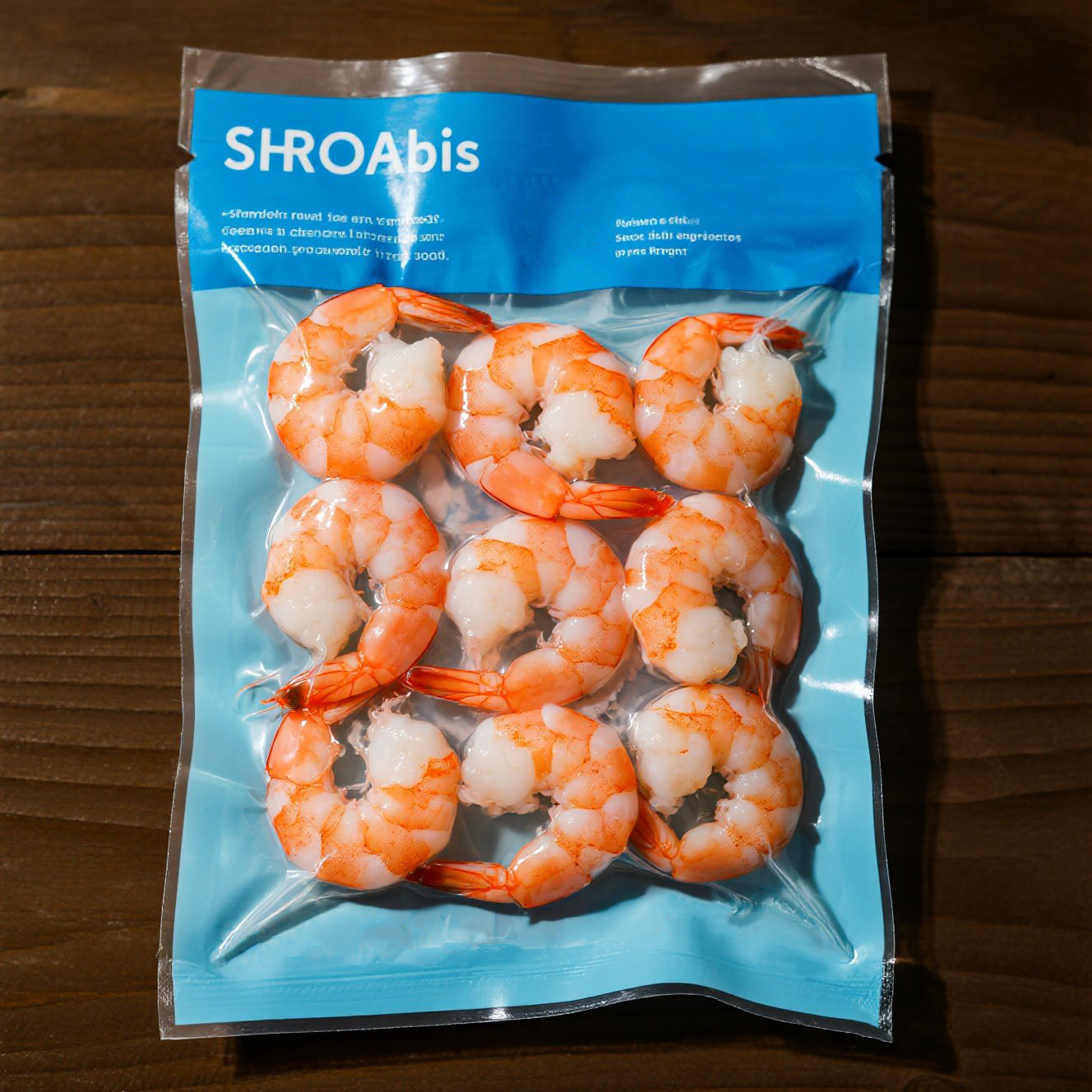 Customized Frozen Vacuum Food Packaging Bag for Shrimp Meat Seafood - image 4
