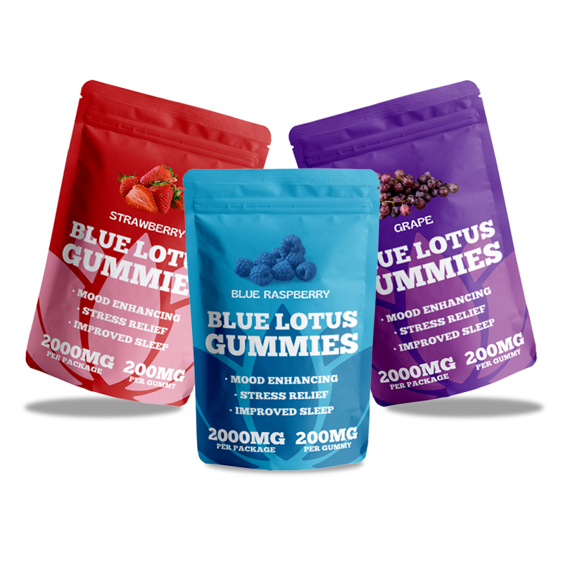Free Sample Offer Customized Colorful Printing Stand up Pouch for Multiple Flavors Gummies - image 3