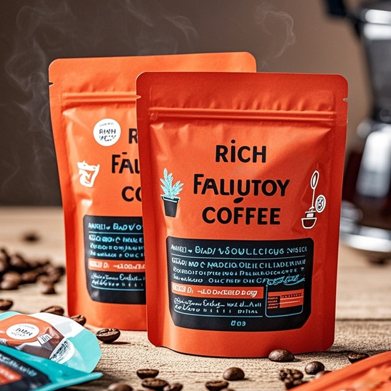 Customized Food Rank Strong Sealing Strength Stand up Pouch for Coffee Powder - image 4