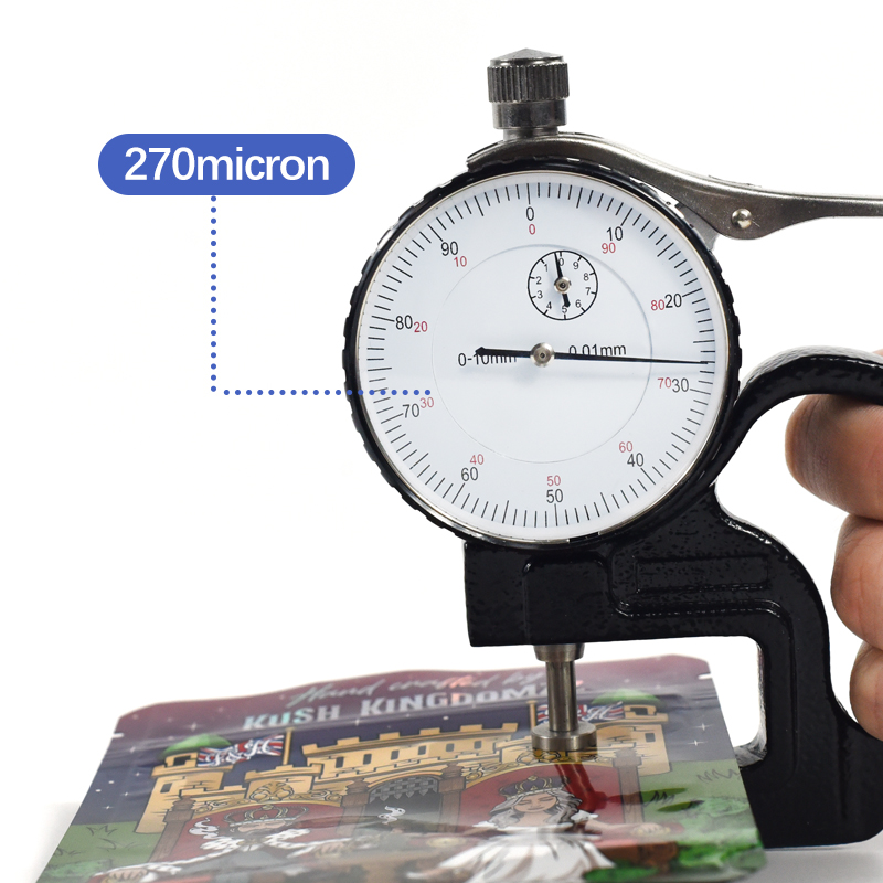 Custom Kush Stand up Pouch with Zipper Top - image 7