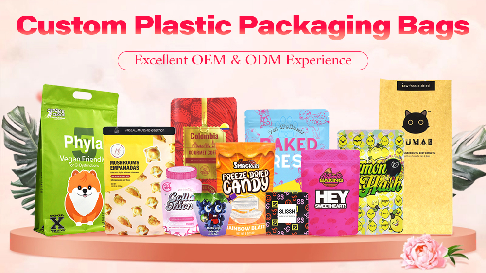 Custom 3-Layers Composite Stand up Pouch for Powder