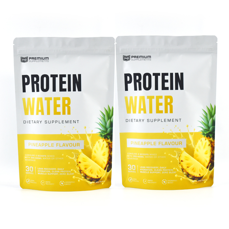 Free Design Customized Branded Stand up Pouch with Velcro Zipper for Dietary Supplement - image 3