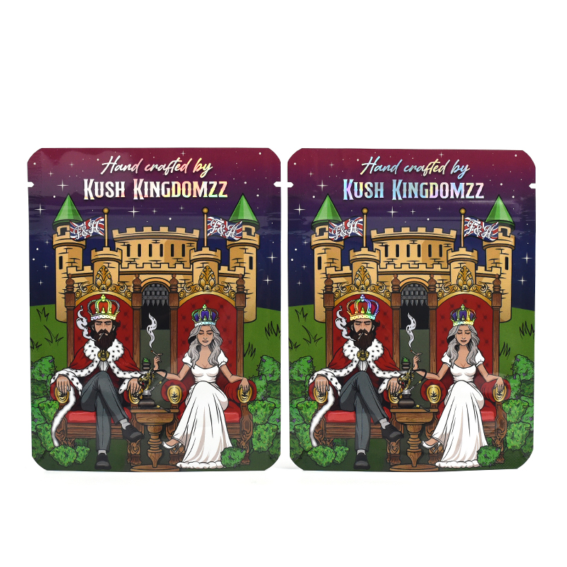 Custom Kush Stand up Pouch with Zipper Top - image 3