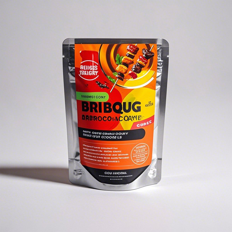 Custom Printed Multi-layer Composite Stand up Pouch with Resealable Zipper for Seasoning - image 5