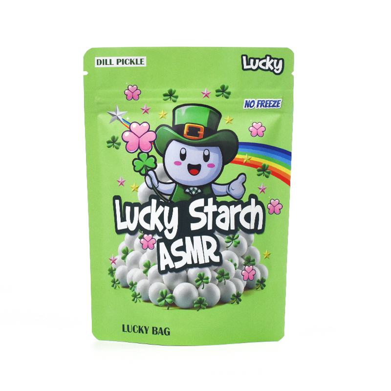 Custom Printed Food Grade Stand up Pouch with Sealing Zipper for Sweet Candy - image 4