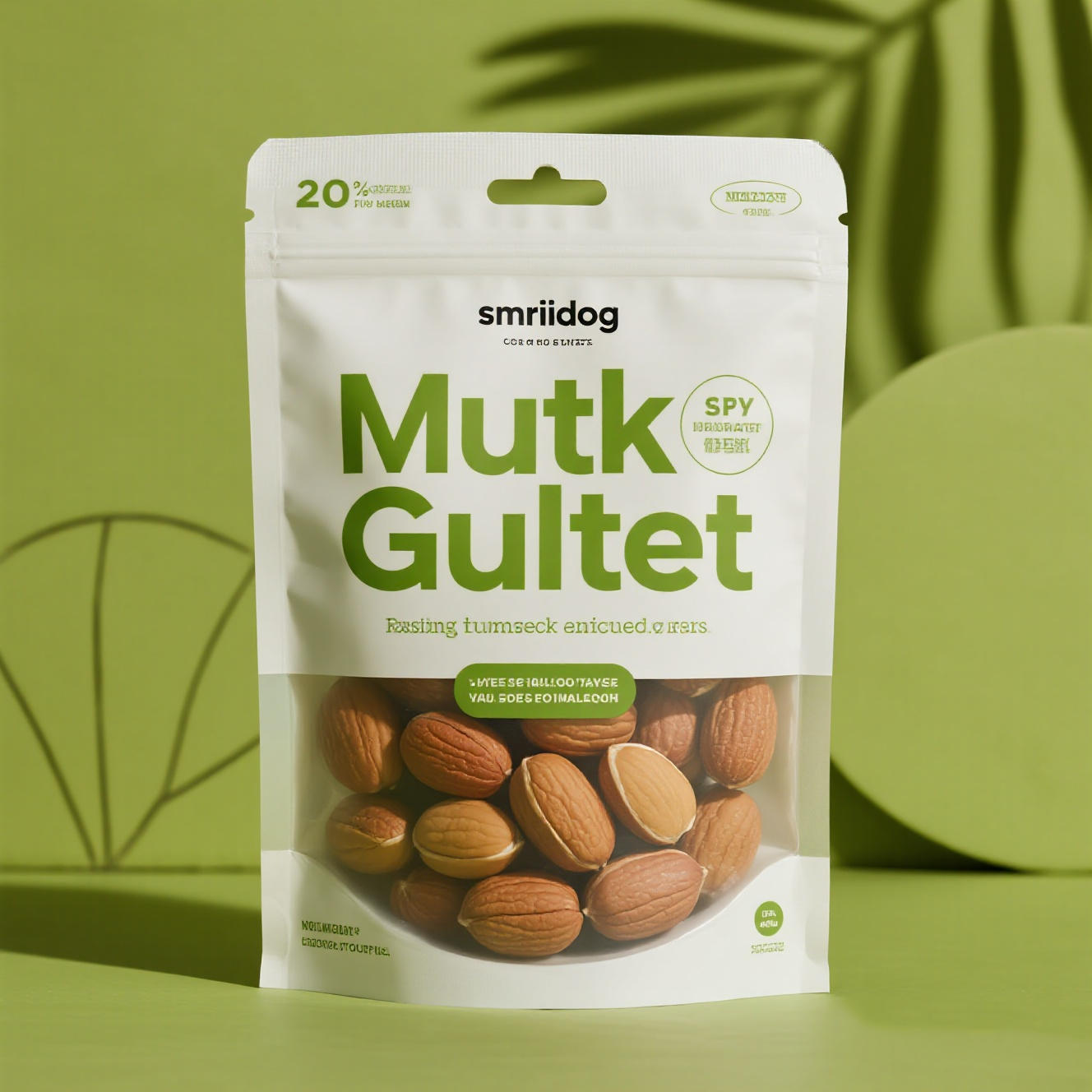 Custom Printed Oxygen Barrier Stand up Ziplock Pouch for Mixed Nuts Mylar Bag - image 6