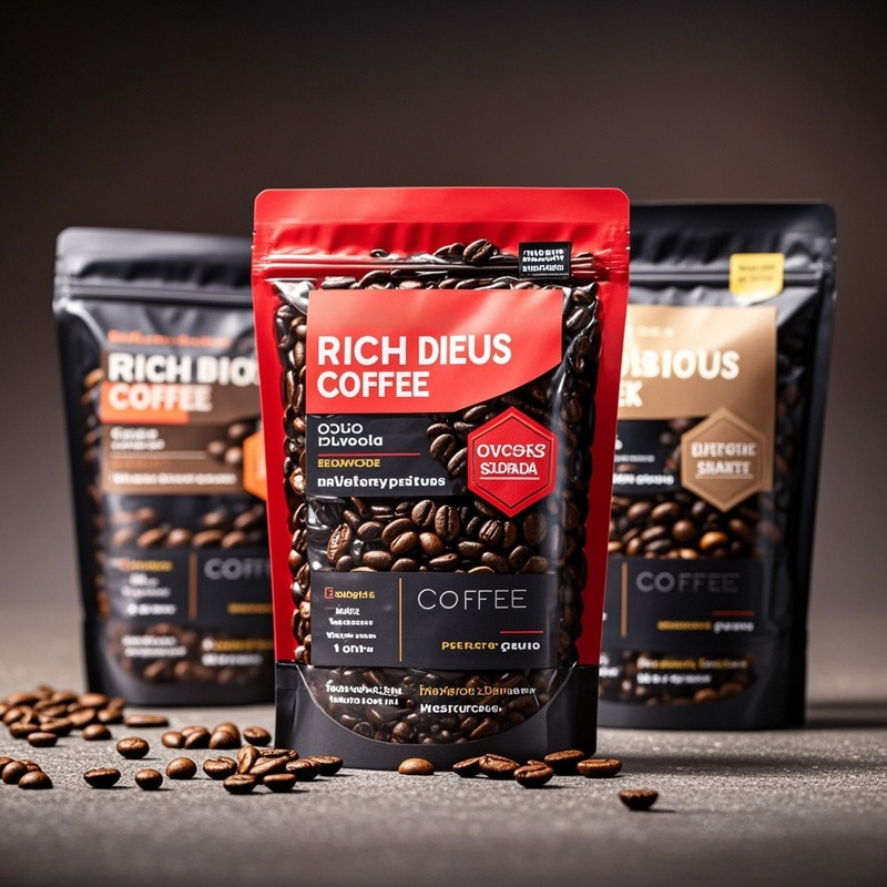 Customized Food Rank Strong Sealing Strength Stand up Pouch for Coffee Powder - image 5