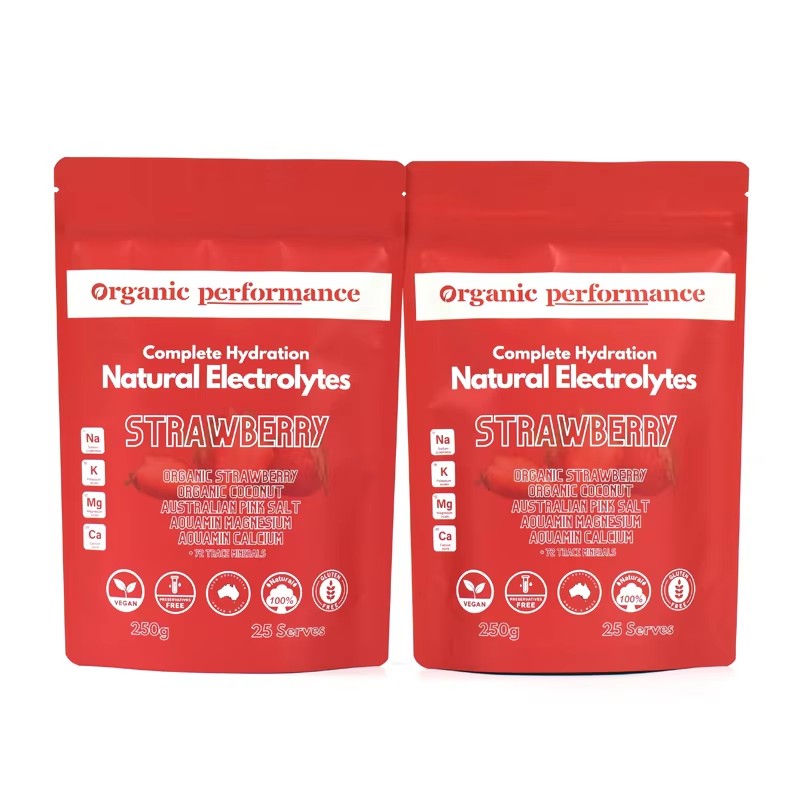 Customized 250G 25 Serves Stand up Pouch for Natural Electrolytes Powder - image 2