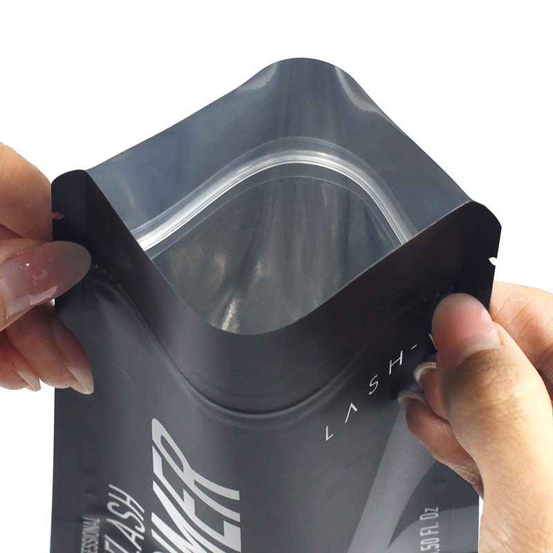 2025 Hot Sale Customized Comestic Stand up Pouch for Makeup Tool Eyelash - image 5