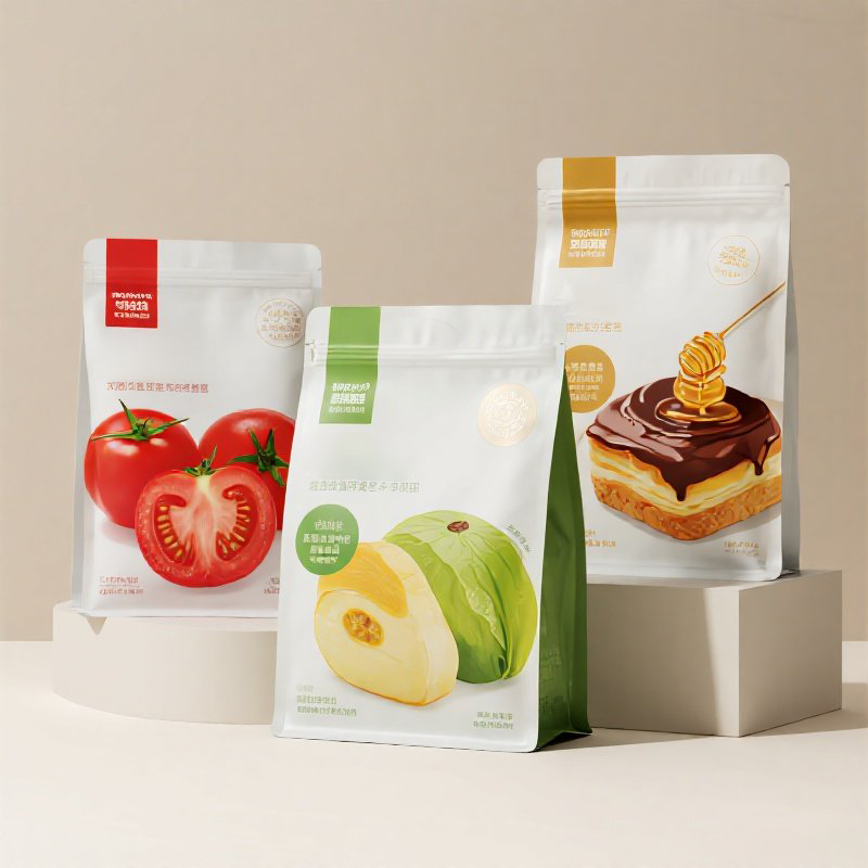 Customized Flat Bottom Pouch with Full Color Printing for Snack Cashew Nuts - image 5