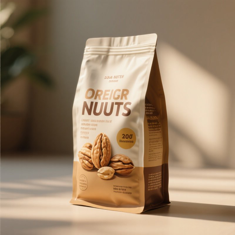 Customized Flat Bottom Pouch with Full Color Printing for Snack Cashew Nuts - image 4