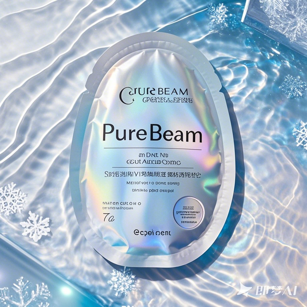 Customized Holographic Disposable Die Cut Shaped Bag for Skin Care Cosmetics Mylar Bag - image 4