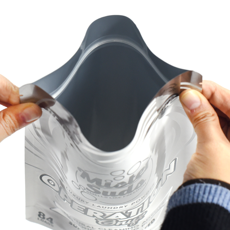 High End Customized Stand up Pouch with Zipper for Luxury Laundry Powder - image 6