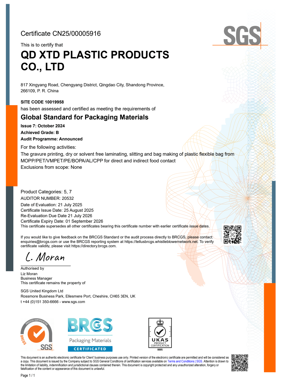 BRC Certification